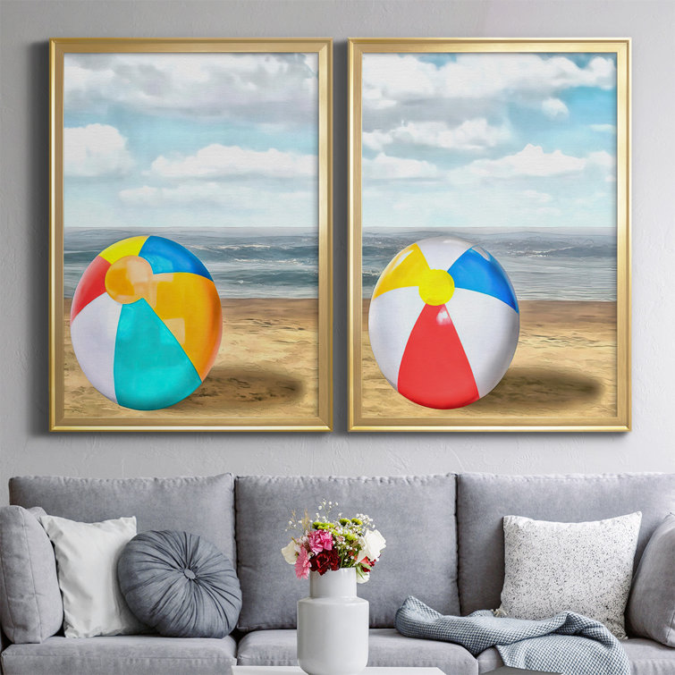 Beach ball outlet pillow